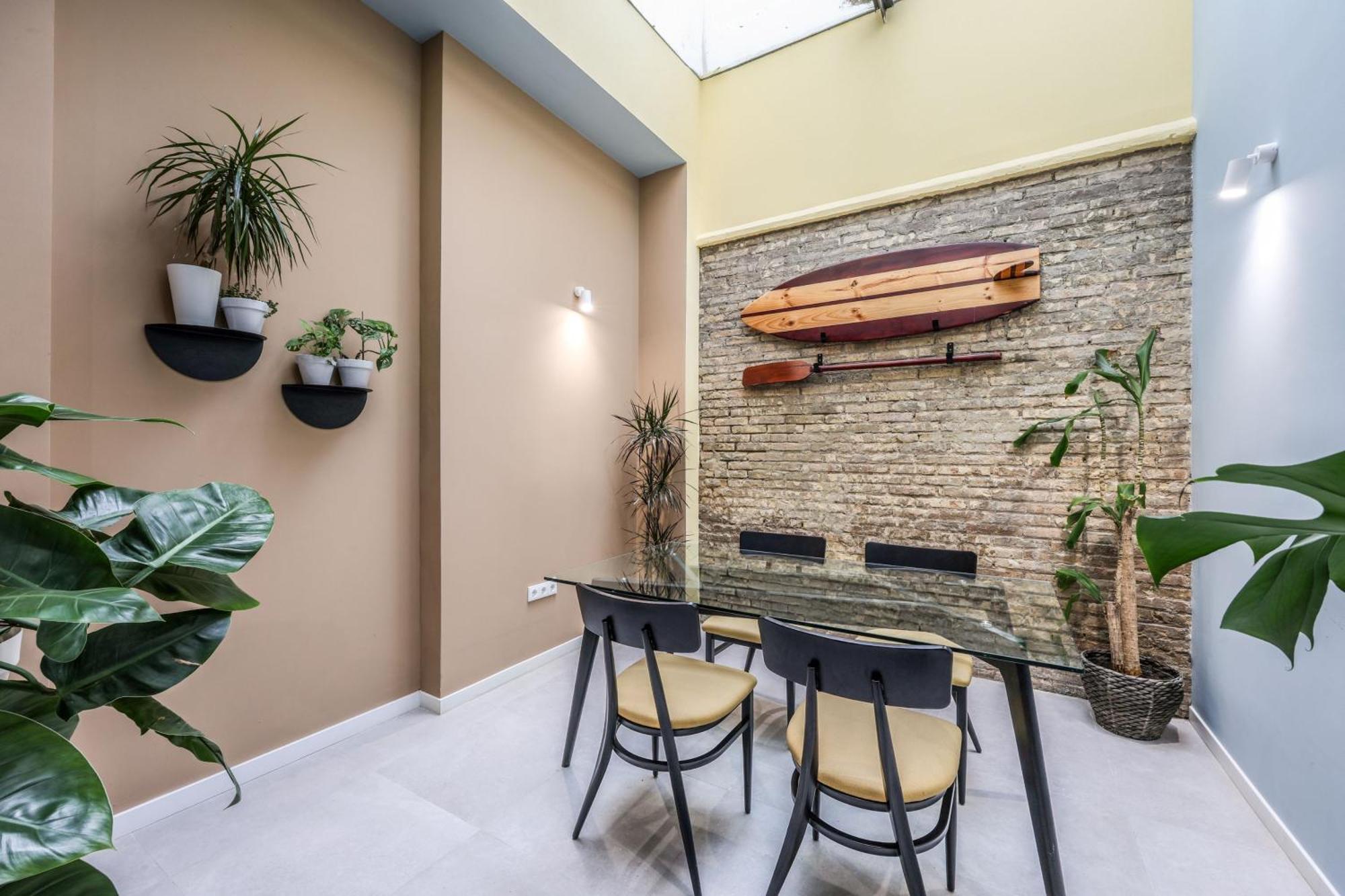 Acogedor Estudio A Metros De La Playa, Con Zonas Comunes Y Terraza 3b Apartamento Valencia