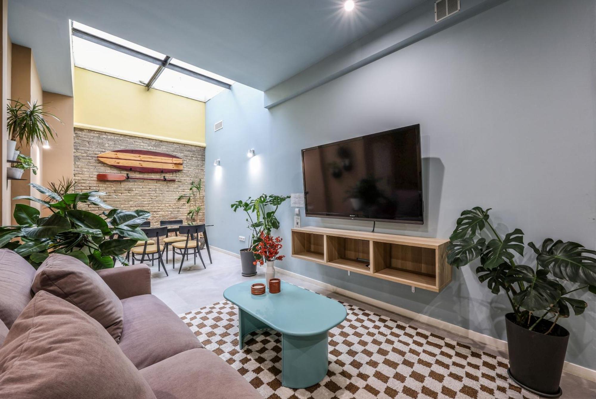 Acogedor Estudio A Metros De La Playa, Con Zonas Comunes Y Terraza 3b Apartamento Valencia