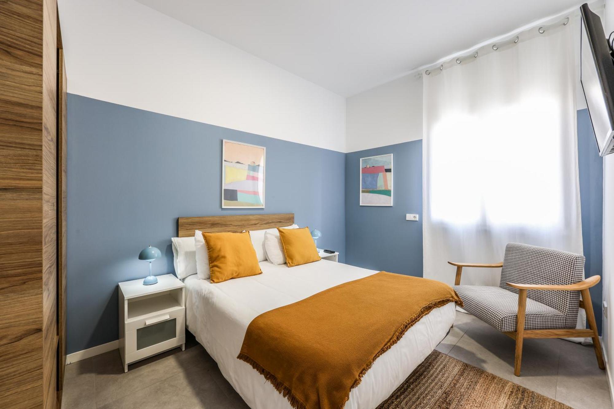 2 Hab En Malvarrosa A Metros De La Playa, Con Terraza Y Zonas Comun 3d Apartment Valencia