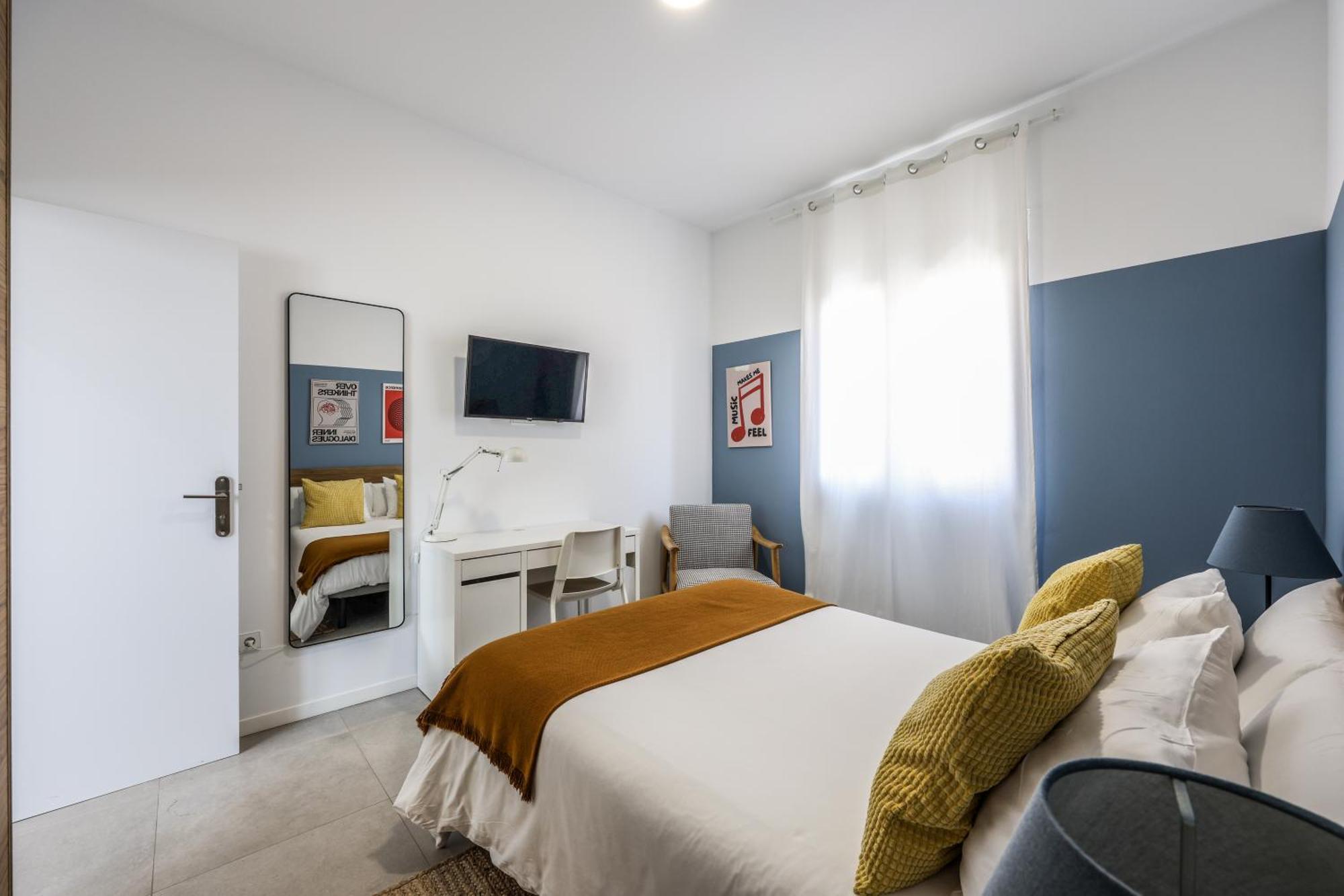 Apartment 2 Hab En Malvarrosa A Metros De La Playa, Con Terraza Y Zonas Comun 3d *