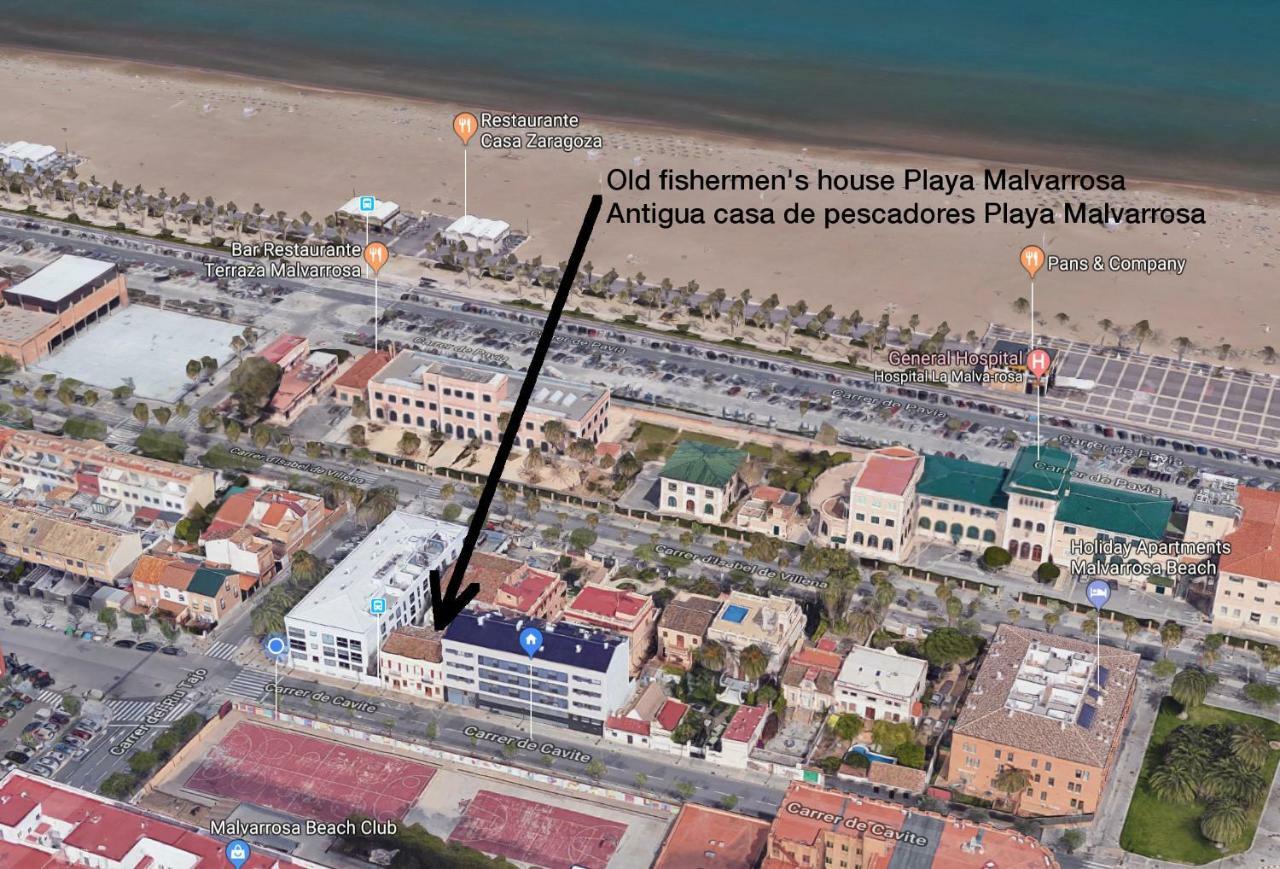 Apartamento Old Fisherman's House In Malvarrosa Valencia