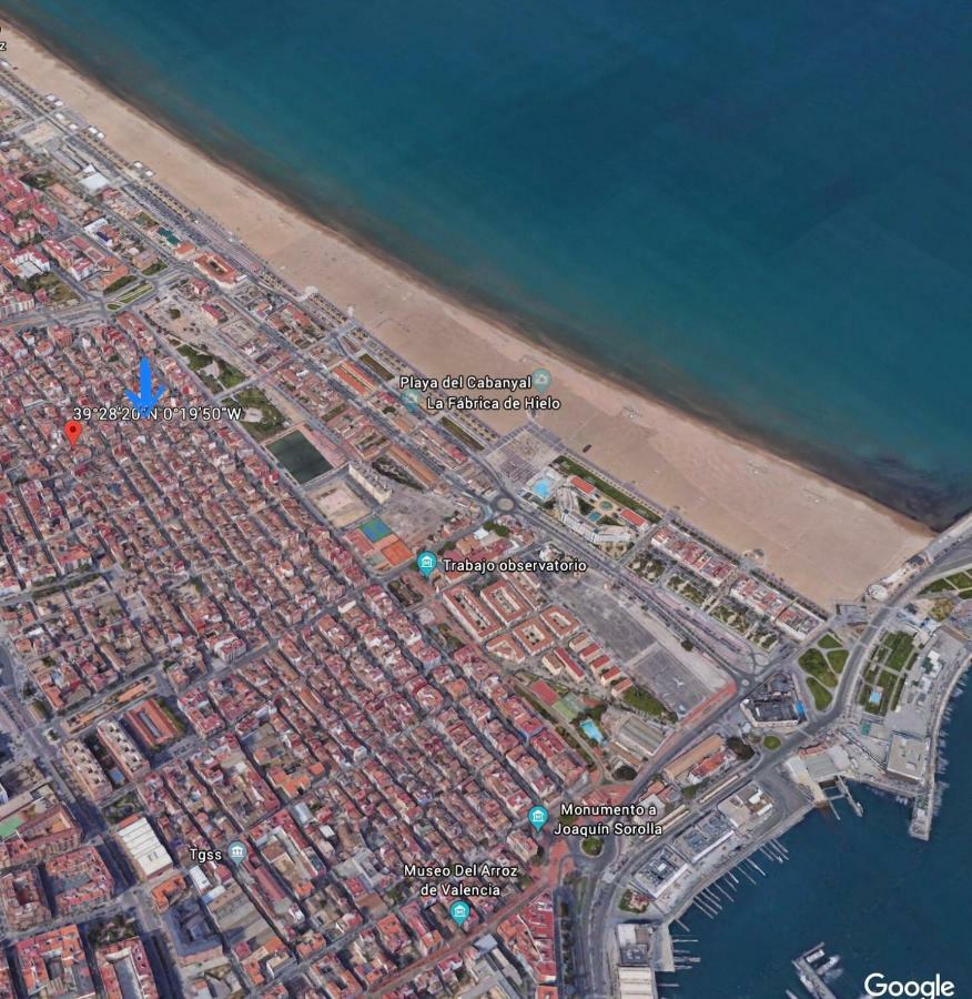 Apartamento La Casita Azul De La Playa Valencia