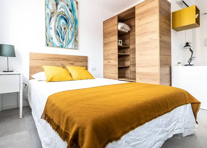 Acogedor Estudio A Metros De La Playa, Con Zonas Comunes Y Terraza 3B