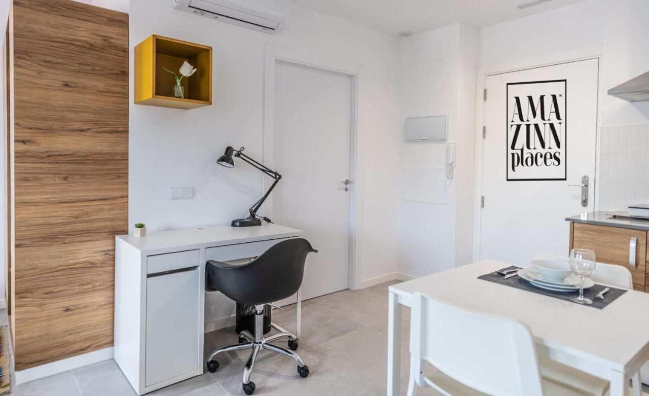 Acogedor Estudio A Metros De La Playa, Con Zonas Comunes Y Terraza 3b * Valencia