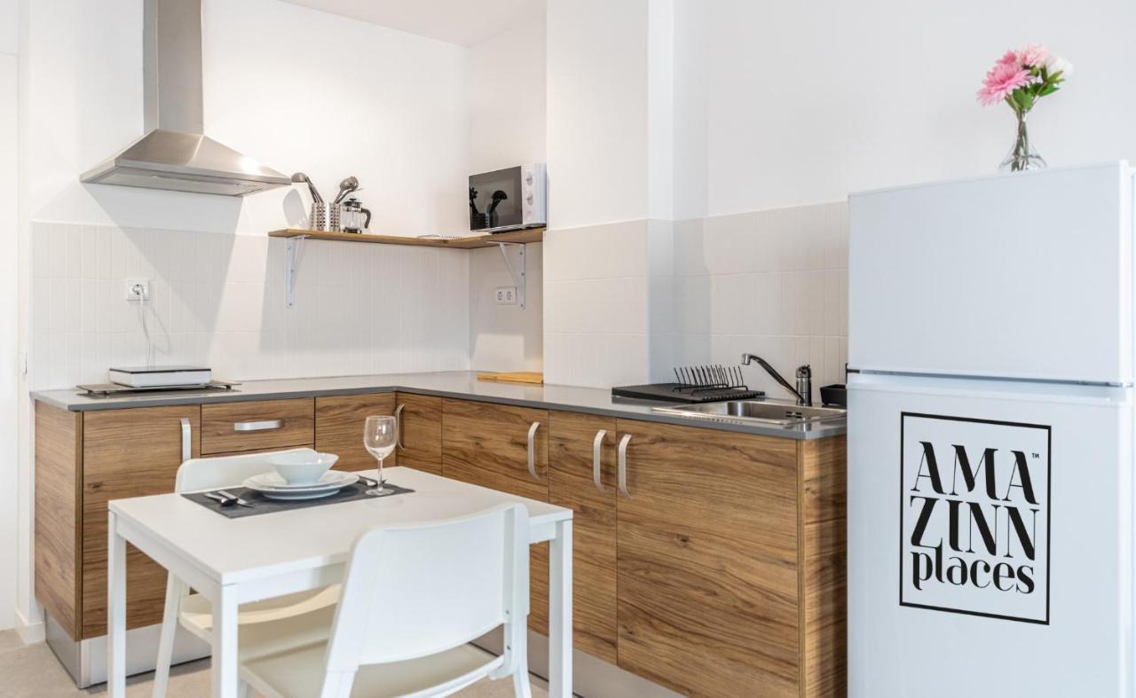 Acogedor Estudio A Metros De La Playa, Con Zonas Comunes Y Terraza 3b *