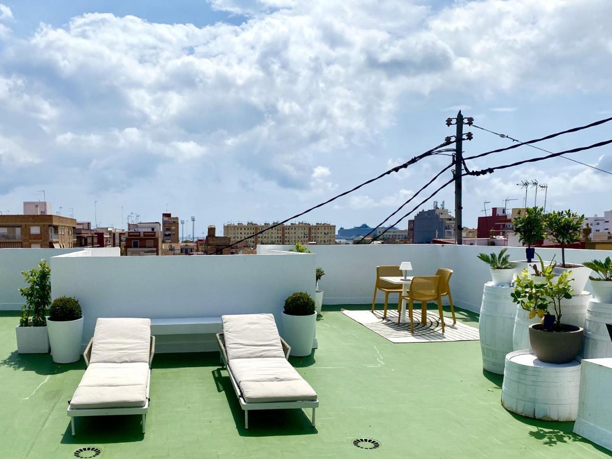 Acogedor Estudio A Metros De La Playa, Con Zonas Comunes Y Terraza 3b