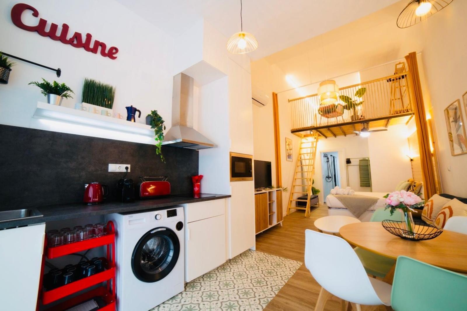 B2 Verdeguer - Cozy Loft Close To The Apartamento Valencia