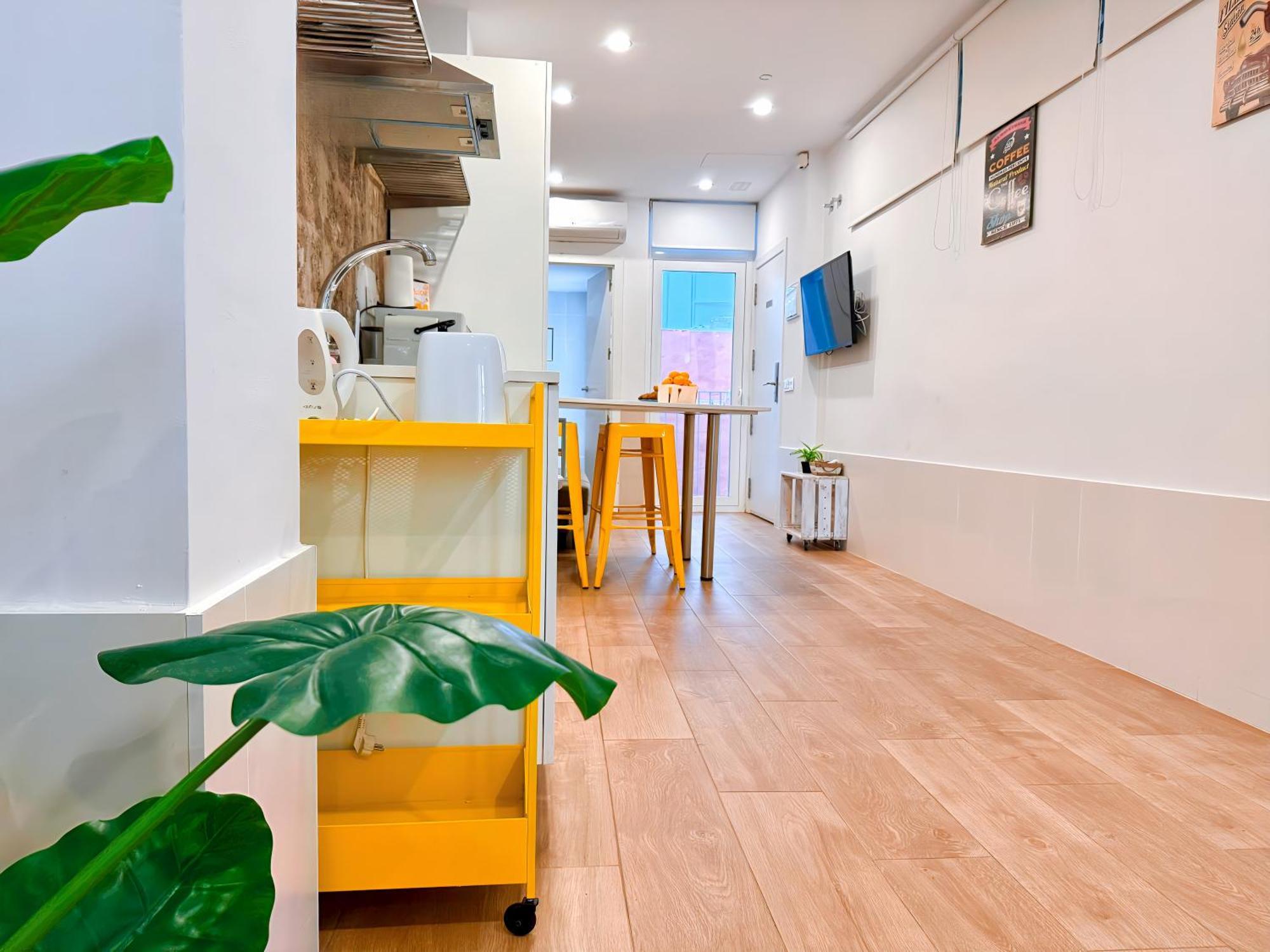 Apartamento Loft Independiente Con Piscina Compartida En Centro De