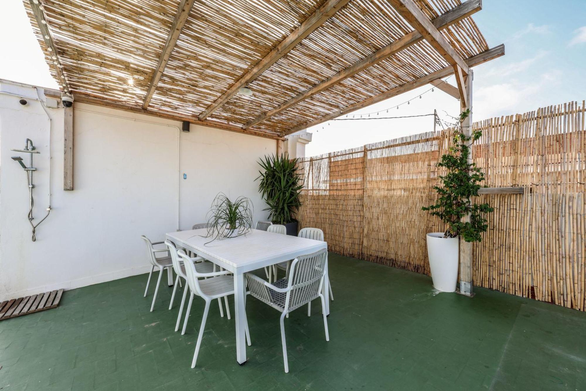Nuevo Estudio A Metros De La Playa, Con Terraza Y Zonas Comun 3c Apartamento *