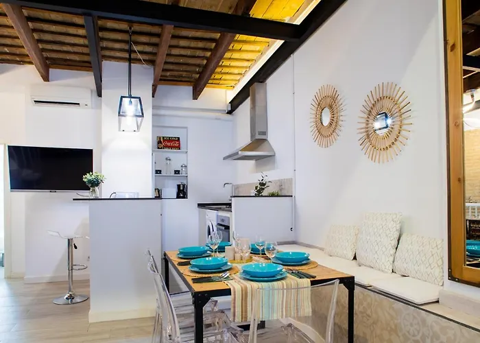 Florit Flats - Cabanyal 3 Bedroom Wifi Ac Terrace Beach Penthouse