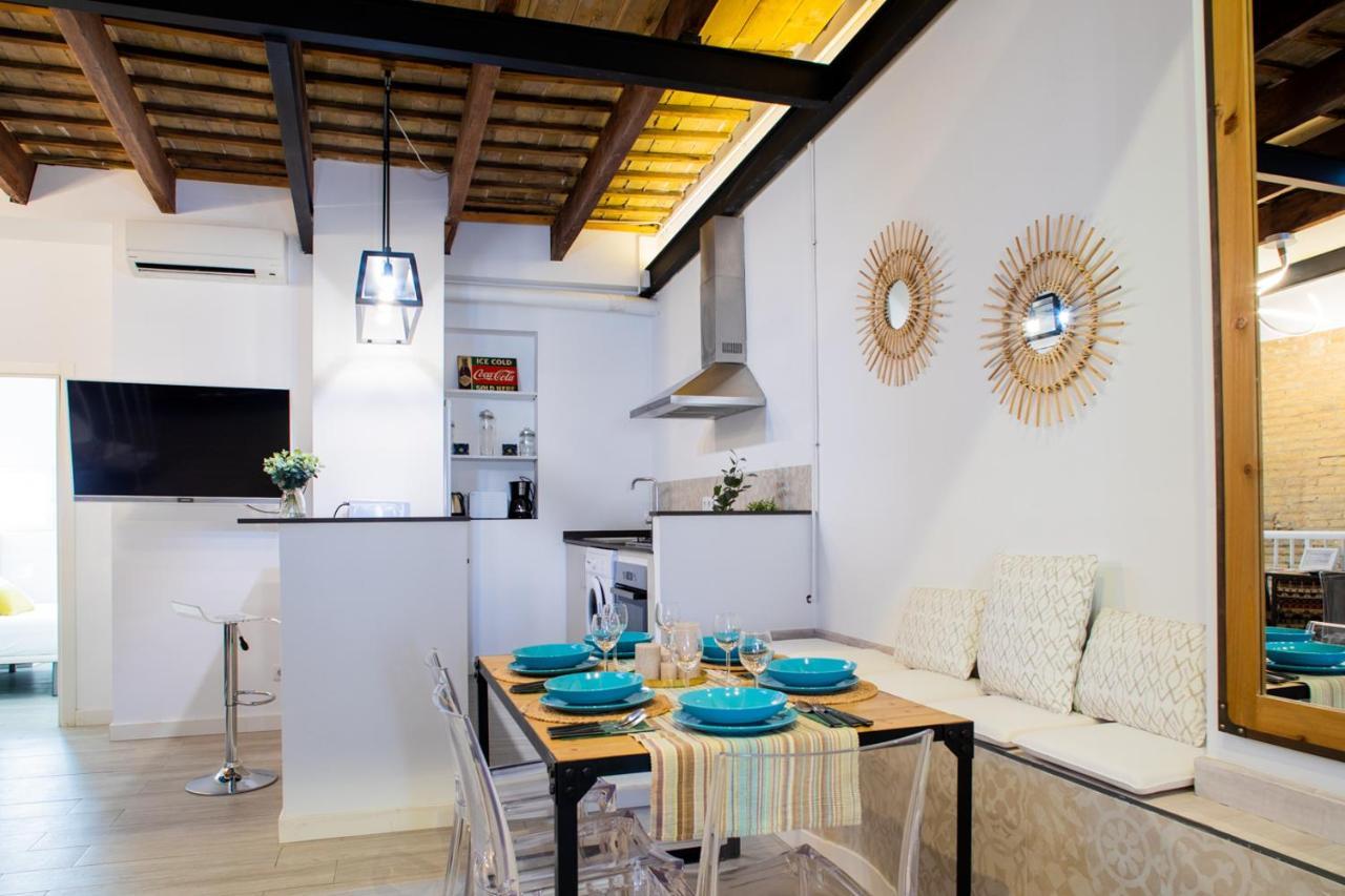 Florit Flats - Cabanyal 3 Bedroom Wifi Ac Terrace Penthouse * Valencia