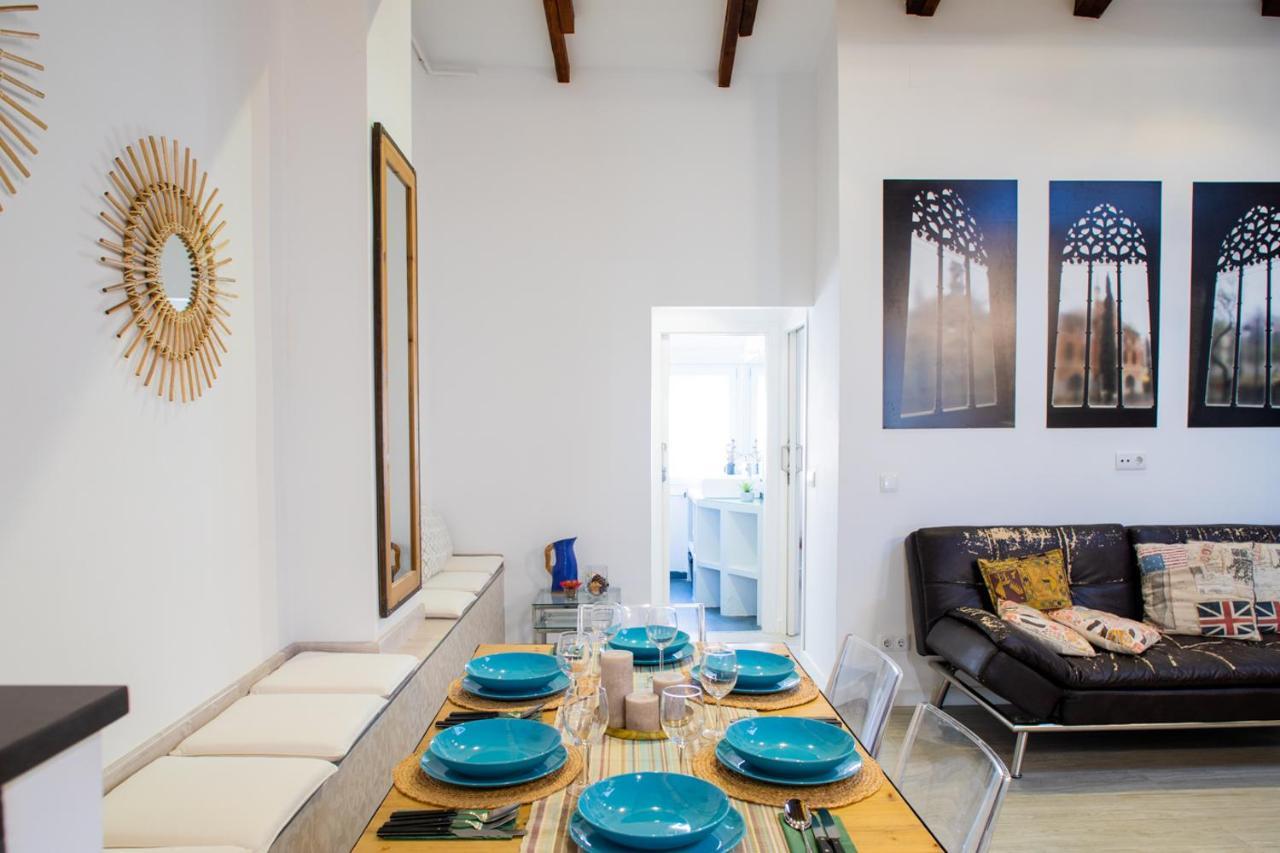 Apartamento Florit Flats - Cabanyal 3 Bedroom Wifi Ac Terrace Penthouse *