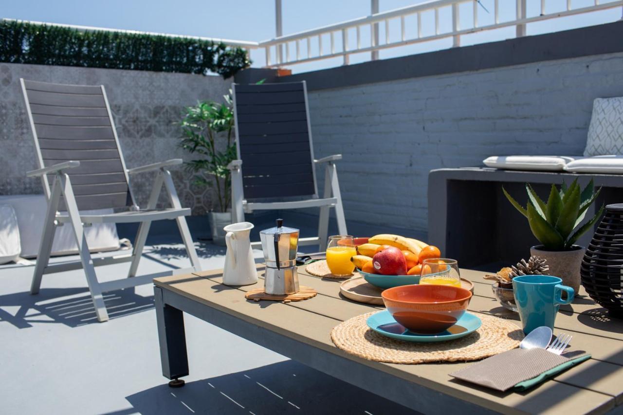 Florit Flats - Cabanyal 3 Bedroom Wifi Ac Terrace Penthouse