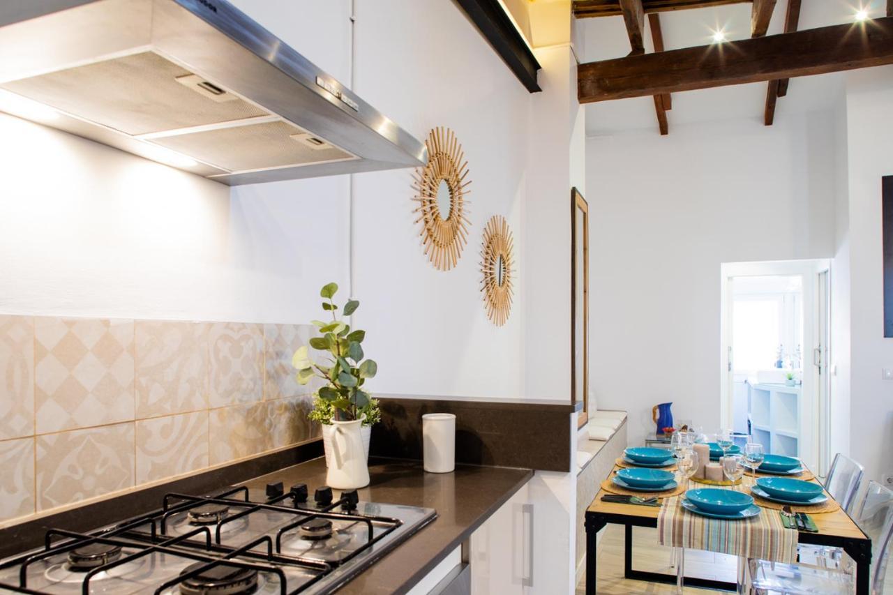 Florit Flats - Cabanyal 3 Bedroom Wifi Ac Terrace Penthouse Apartamento