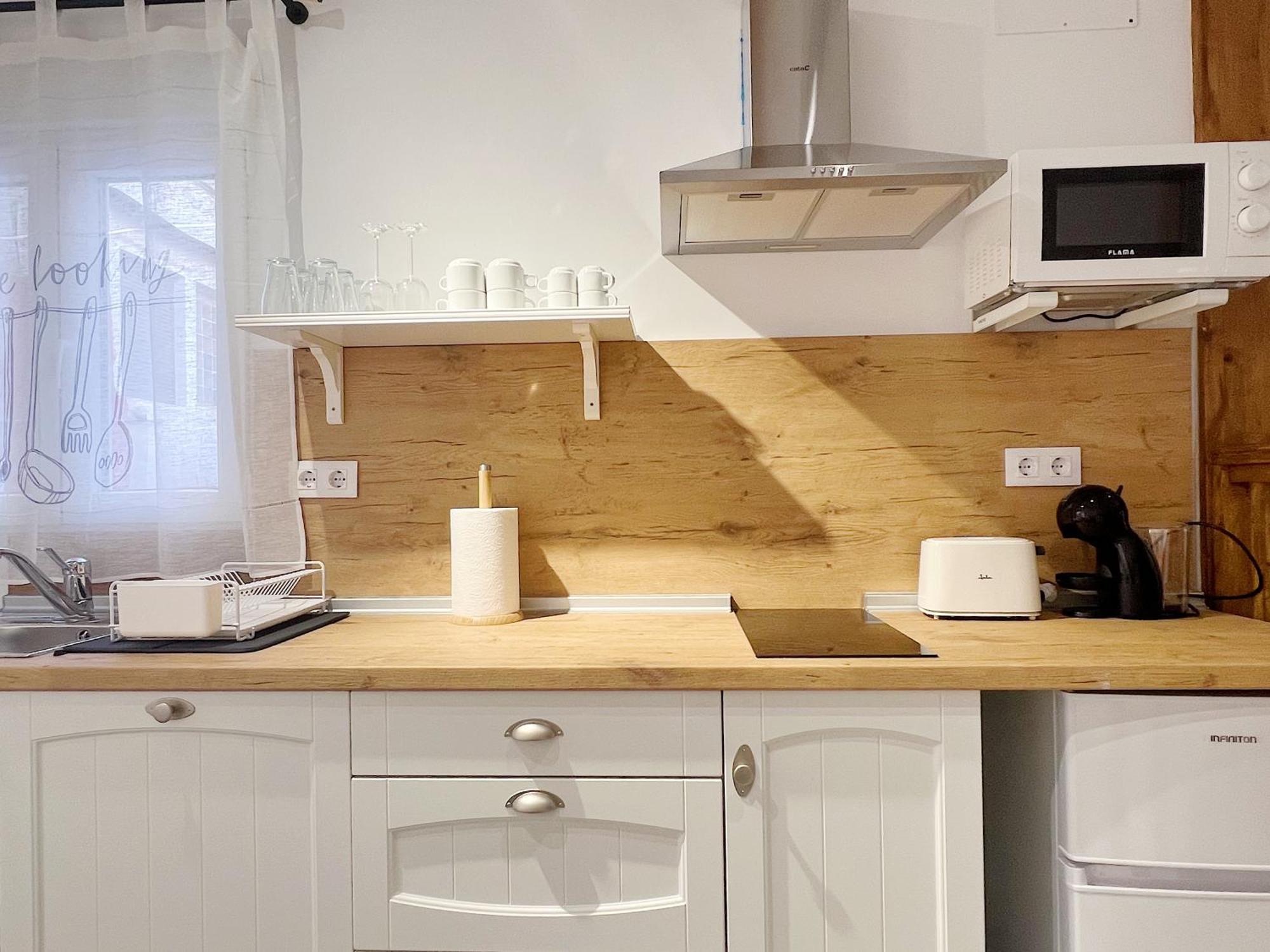 Apartamento Encantador Vigas De Madera *