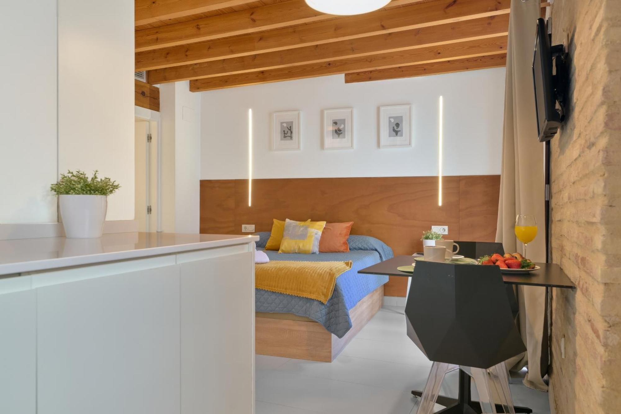 Apartamento De Diseno En La Plaza Del Carmen F1 *