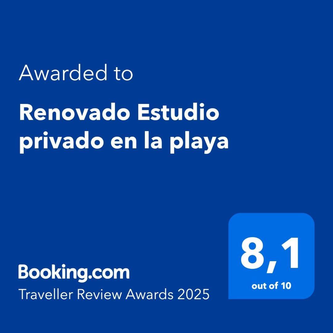 Apartamento Renovado Estudio Privado En La Playa