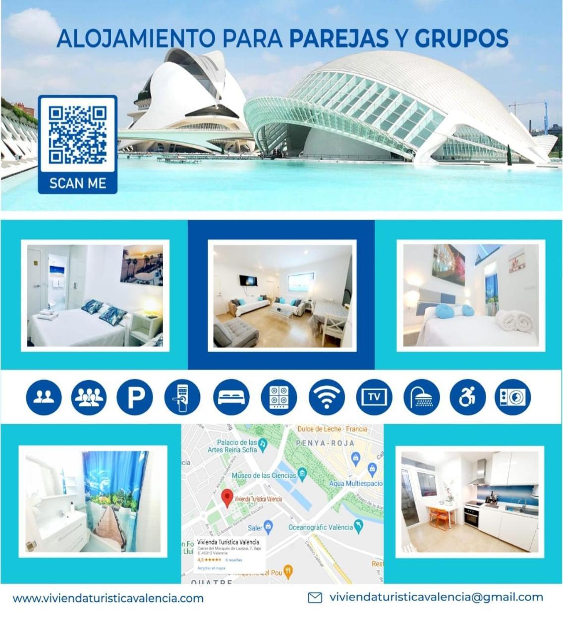 Oceanográfico Ciudad De Artes Y Ciencias Apartamento *