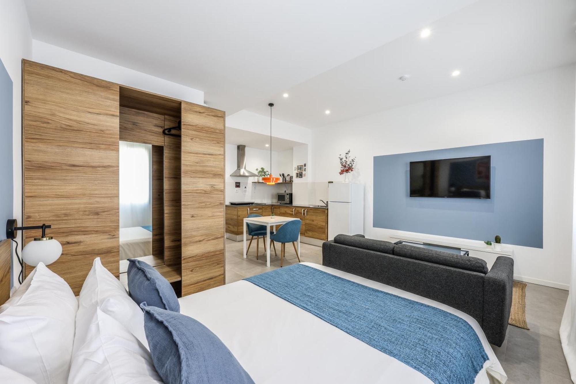 Apartamento Acogedor Estudio A Metros De La Playa, Con Zonas Comunes Y Terraza 3b Valencia